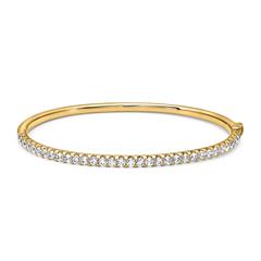 Brilladia Damen-Armreif aus 14 oder 18 Karat Gelbgold mit 33 Brillanten, ca. 1,93 ct Unkategorisiert online kaufen