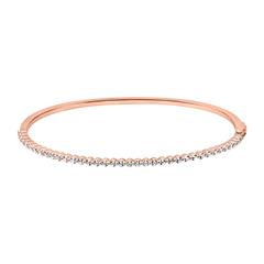 Brilladia Damen-Armreif aus 585/750 Roségold, 37 Brillanten 0,99 ct TW/SI Unkategorisiert online kaufen