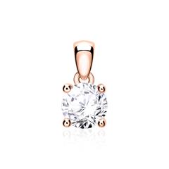 Brilladia Damen-Brillantanhänger 0,25 ct TW/SI aus 585 Roségold Unkategorisiert online kaufen