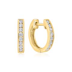 Brilladia Damen-Creolen aus Gelbgold mit 16 Brillanten, 0,24 ct TW/SI Unkategorisiert online kaufen Brilladia Damen-Creolen aus Gelbgold mit 16 Brillanten, 0,24 ct TW/SI Unkategorisiert online kaufen
