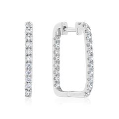 Brilladia Damen-Creolen mit 40 Brillanten 0,70 ct TW/SI aus Weißgold oder Platin Unkategorisiert Produktbild Brilladia Damen-Creolen mit 40 Brillanten 0,70 ct TW/SI aus Weißgold oder Platin Unkategorisiert Produktbild