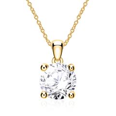 Brilladia Damen-Goldkette aus 585 Gold mit Brillant, ca. 1,00 ct, TW/SI Unkategorisiert online kaufen