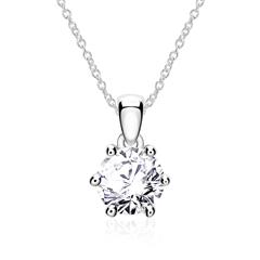 Brilladia Damen-Halskette aus 585 Weißgold mit 0,70 ct GIA-Brillant, Top Wesselton/SI Unkategorisiert online kaufen Brilladia Damen-Halskette aus 585 Weißgold mit 0,70 ct GIA-Brillant, Top Wesselton/SI Unkategorisiert online kaufen