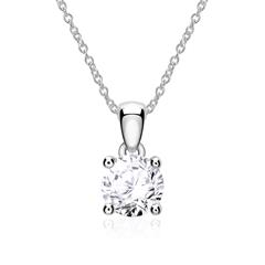 Brilladia Damen-Halskette mit GIA-Brillant 0,30 ct TW/SI aus 585 Weißgold Unkategorisiert online kaufen Brilladia Damen-Halskette mit GIA-Brillant 0,30 ct TW/SI aus 585 Weißgold Unkategorisiert online kaufen