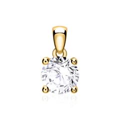 Brilladia Damen-Kettenanhänger 585 Gold, GIA-Brillant ca. 0,50 ct Unkategorisiert Produktbild