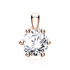 Brilladia Damen-Kettenanhänger aus 585 Roségold – Diamant ca. 1,00 ct, Top Wesselton, small inclusions, GIA Unkategorisiert online kaufen Brilladia Damen-Kettenanhänger aus 585 Roségold – Diamant ca. 1,00 ct, Top Wesselton, small inclusions, GIA Unkategorisiert online kaufen