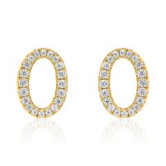 Brilladia Damen-Ohrstecker 40 Brillanten 0,41 ct Gelbgold 585/750 TW/SI Unkategorisiert online kaufen