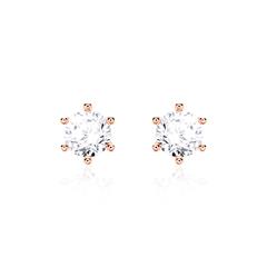 Brilladia Damen-Ohrstecker aus 585er Roségold mit 2 Brillanten, ca. 0,40 ct, Top Wesselton, small inclusions Unkategorisiert online kaufen