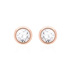 Brilladia Damen-Ohrstecker mit 2 Brillanten, 0,50 ct, 585 Roségold, Top Wesselton/SI Unkategorisiert online kaufen