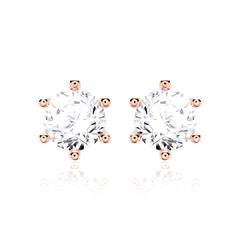 Brilladia Damen-Ohrstecker mit 2 Brillanten 1,40 ct aus 585 Roségold Unkategorisiert online kaufen