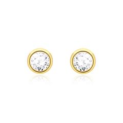 Brilladia Damen-Ohrstecker mit 2 Brillanten, ca. 0,30 ct, 585er Gold, TW/SI