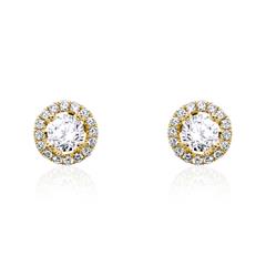 Brilladia Damen-Ohrstecker mit 34 Brillanten, ca. 0,70 ct, 585 Gelbgold Unkategorisiert online kaufen
