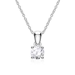 Brilladia Damenkette, 1 Brillant ca. 0,15 ct, 585 Weißgold Unkategorisiert online kaufen