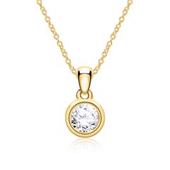 Brilladia Damenkette 585 Gold, 1 Brillant 0,25 ct, Top Wesselton/SI Unkategorisiert online kaufen