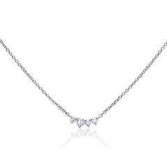 Brilladia Damenkette 585 Weißgold, 4 Brillanten 0,08 ct G/SI Unkategorisiert online kaufen