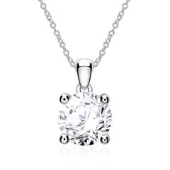 Brilladia Damenkette 585 Weißgold mit ca. 1,00 ct Brillant Unkategorisiert online kaufen