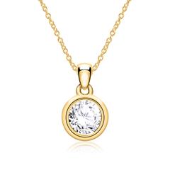 Brilladia Damenkette aus 585 Gold mit 0,50 ct GIA-Brillant Unkategorisiert online kaufen