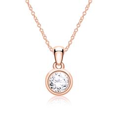 Brilladia Damenkette mit 0,25 ct Brillant aus 585 Roségold Unkategorisiert online kaufen