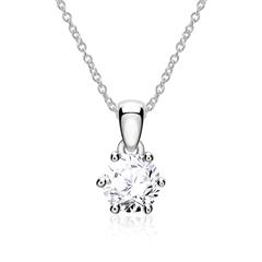 Brilladia Damenkette mit 1 Brillant ca. 0,30 ct aus 585 Weißgold Unkategorisiert online kaufen
