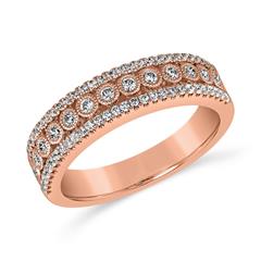 Brilladia Damenring aus 14- oder 18-karätigem Roségold mit 71 Brillanten, 0,47 ct, gravierbar Unkategorisiert online kaufen Brilladia Damenring aus 14- oder 18-karätigem Roségold mit 71 Brillanten, 0,47 ct, gravierbar Unkategorisiert online kaufen