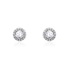 Brilladia Diamant-Ohrstecker mit 30 Brillanten, ca. 0,32 ct, 585 Weißgold Unkategorisiert online kaufen