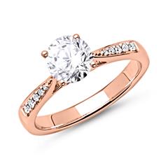 Brilladia Diamantring 585 Roségold mit 10 Brillanten Unkategorisiert online kaufen