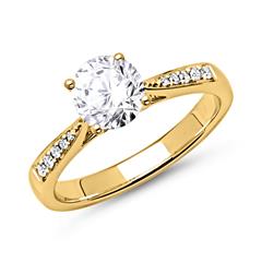 Brilladia Diamantring 750er Gold, 11 Diamanten ca. 0,78 ct Unkategorisiert online kaufen