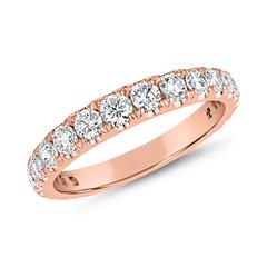 Brilladia FairJewel 3/4-Eternityring aus 585/750 Roségold mit 19 lab-grown Brillanten, 1,02 ct Unkategorisiert online kaufen