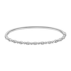 Brilladia FairJewel Armreif in Weißgold oder Platin mit 45 Lab-Grown Diamanten, ca. 0,83 ct Unkategorisiert online kaufen