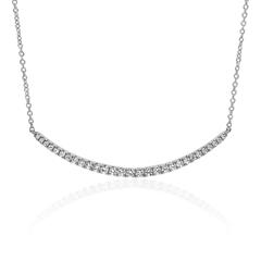 Brilladia FairJewel Damenkette aus 14/18 Karat Weißgold mit 29 Lab-Diamanten, 0,31 ct Unkategorisiert online kaufen