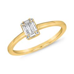 Brilladia FairJewel Damenring mit 4 Lab-Grown-Brillanten & 5 Baguette-Diamanten, 0,17 ct, 585/750 Gelbgold, DEF/VVS–VS Unkategorisiert online kaufen Brilladia FairJewel Damenring mit 4 Lab-Grown-Brillanten & 5 Baguette-Diamanten, 0,17 ct, 585/750 Gelbgold, DEF/VVS–VS Unkategorisiert online kaufen