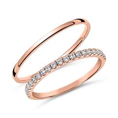 Brilladia FairJewel Eheringset aus 585 Roségold mit 21 Lab Grown Brillanten, 0,25 ct, D–F/VVS–VS Unkategorisiert online kaufen Brilladia FairJewel Eheringset aus 585 Roségold mit 21 Lab Grown Brillanten, 0,25 ct, D–F/VVS–VS Unkategorisiert online kaufen