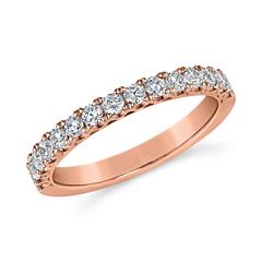 Brilladia FairJewel halber Ewigkeitsring mit 15 Lab-Grown Brillanten, ca. 0,53 ct, 585/750 Roségold Unkategorisiert online kaufen