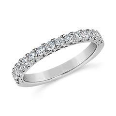 Brilladia FairJewel Half-Eternityring – 15 Lab-Grown Brillanten, 0,53 ct, Weißgold oder Platin Unkategorisiert online kaufen
