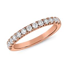 Brilladia FairJewel Half-Eternityring mit 13 Lab-Grown Brillanten, 0,49 ct, 585/750 Roségold Unkategorisiert Produktbild