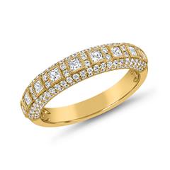 Brilladia FairJewel Lab-Diamantring aus 14/18 K Gelbgold, 129 Diamanten Unkategorisiert online kaufen