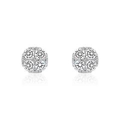 Brilladia FairJewel Ohrstecker aus Weißgold oder Platin mit 18 Lab-Brillanten, 1,02 ct, D–F/VVS–V Unkategorisiert online kaufen Brilladia FairJewel Ohrstecker aus Weißgold oder Platin mit 18 Lab-Brillanten, 1,02 ct, D–F/VVS–V Unkategorisiert online kaufen