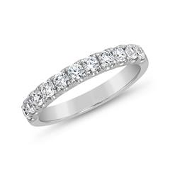 Brilladia FairJewel Ring: 11 Lab-Diamanten, 0,68 ct, Weißgold/Platin Unkategorisiert Produktbild