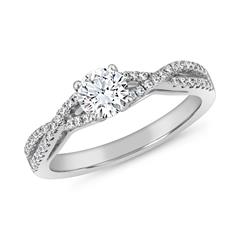 Brilladia FairJewel Verlobungsring mit 47 Lab-Brillanten in Weißgold oder Platin Unkategorisiert online kaufen