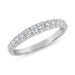 Brilladia FairJewel Weißgold-/Platin-Eternityring mit 21 Lab-Brillanten, 0,52 ct Unkategorisiert online kaufen