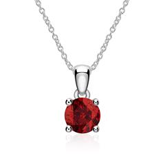 Brilladia Gems Halskette mit Granat-Anhänger aus 585 Weißgold Unkategorisiert online kaufen Brilladia Gems Halskette mit Granat-Anhänger aus 585 Weißgold Unkategorisiert online kaufen