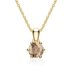 Brilladia Gems Kette mit Rauchquarz-Anhänger aus 585 Gold Unkategorisiert online kaufen
