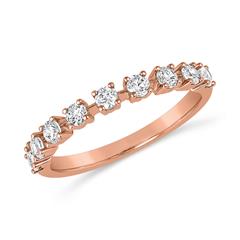 Brilladia Gravurring mit 9 Lab-Grown Brillanten, 0,50 ct, 585/750 Roségold Unkategorisiert online kaufen