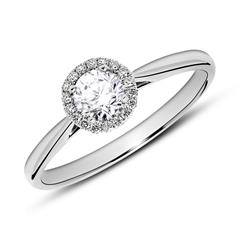 Brilladia Halo-Verlobungsring 950 Platin mit Hauptdiamant ca. 0,35 ct und 18 Brillanten ca. 0,08 ct Unkategorisiert online kaufen
