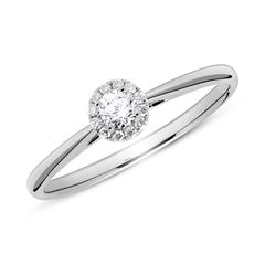 Brilladia Haloring aus 950 Platin mit 13 Diamanten ca. 0,15 ct TW/SI Unkategorisiert online kaufen