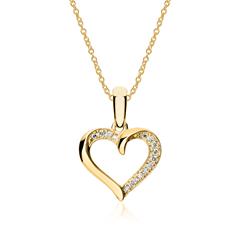 Brilladia Herz-Kette 750er Gold, 15 Brillanten, 0,04 ct Unkategorisiert online kaufen Brilladia Herz-Kette 750er Gold, 15 Brillanten, 0,04 ct Unkategorisiert online kaufen