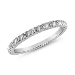 Brilladia Kordel-Damenring mit 9 Brillanten, 0,03 ct, 585/750 Weißgold oder 950 Platin Unkategorisiert online kaufen