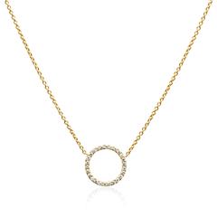 Brilladia Kreis-Halskette aus 585 Gold mit 26 Brillanten, 0,16 ct, TW/SI Unkategorisiert online kaufen Brilladia Kreis-Halskette aus 585 Gold mit 26 Brillanten, 0,16 ct, TW/SI Unkategorisiert online kaufen