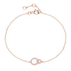 Brilladia Kreisarmband aus 585 Roségold mit 28 Brillanten, 0,09 ct Unkategorisiert online kaufen