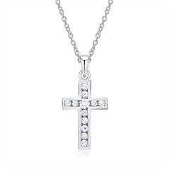 Brilladia Kreuzanhänger mit Kette – 12 Brillanten, 0,24 ct, 750er Weißgold, Top Wesselton, SI Unkategorisiert online kaufen Brilladia Kreuzanhänger mit Kette – 12 Brillanten, 0,24 ct, 750er Weißgold, Top Wesselton, SI Unkategorisiert online kaufen